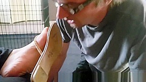 Dirty Sandal Cleaning humilation