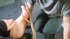 Dirty Sandal Cleaning humilation
