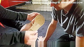 Dirty Sandal Cleaning humilation