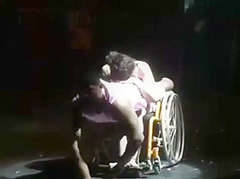 Disabled sensual dance