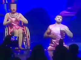 Disabled sensual dance