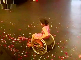 Disabled sensual dance