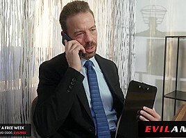 Dpd & Double Fucked By Business Men - Selva Lapiedra, Sexy Ebony And Erik Everhard