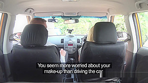 Driving School Examiner Bangs Petite Blonde