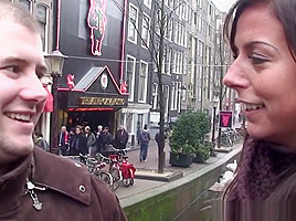 Dutch Hooker Doggystyled And Jizzed In Mouth