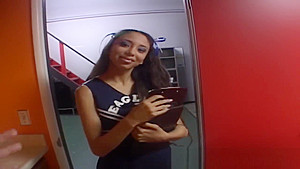 Dutch cheerleader sucking