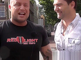 Dutch hooker rides and gets mouth jizzed