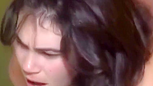 Eager wife takes 2 good loads in her face