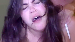 Eager wife takes 2 good loads in her face