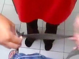 Ebony Convenient Store Blowjob