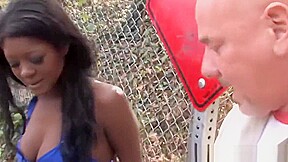 Ebony Jenna Brooks Gangbang And Facial Cumshot