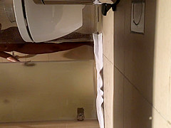 Ebony Joy teen 18+ shower spy vid 3
