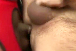 Ebony TS nurse fucking guy hard
