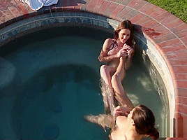 Ellena Woods and Nina North in Drowning In Her Flower