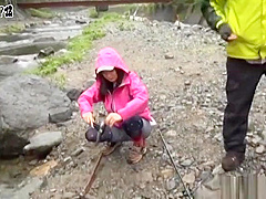 Enjoyable outdoor sex for adventurous darling
