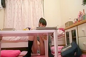 Enticing Asian With Tiny Boobs Goes Crazy For A