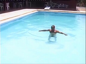 Erica Fucks Guy At The Pool And Cums On His Face (rare video)