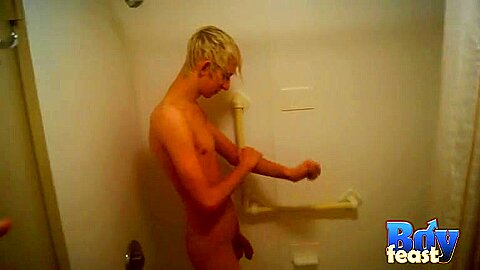 Erik Takes a Cold Shower to Wake Up