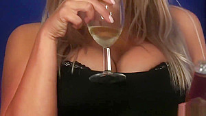 Euro CFNM milf shares her sub husband