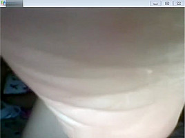 Ex GF Filipina Masturbates with Eggplant Creamy Cum Anal Webcam Camfrog