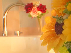 Exotic Japanese whore Akari Asahina in Amazing Wife, Shower JAV clip