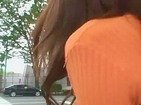 Exotic Japanese whore Emiri Sakurai in Amazing Outdoor, Phone JAV movie