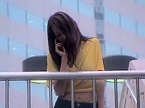 Exotic Japanese whore Emiri Sakurai in Amazing Outdoor, Phone JAV movie