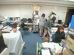 Exotic Japanese whore in Hottest Office JAV video