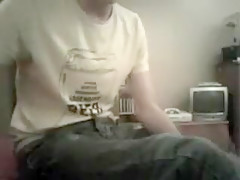 Exotic male in fabulous handjob gay sex movie