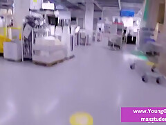 Extreme Jerk Off In Ikea Shop (huge Cock)