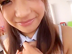 Fabulous Japanese chick Rino Nanase in Exotic Facial, Cunnilingus JAV movie