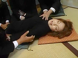 Fabulous Japanese chick Rio Kurusu in Amazing MILFs JAV scene