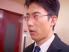 Fabulous Japanese chick Ryo Takamiya in Incredible Fetish, Stockings JAV scene