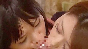 Fabulous Japanese girl Ami Morikawa, Maki Hojo in Hottest POV, Blowjob JAV video