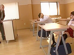 Fabulous Japanese model Makoto Matsuyama in Horny Doggy Style, Stockings JAV scene