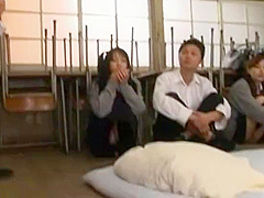 Fabulous Japanese slut Maki Hojo in Amazing Doggy Style JAV scene