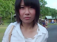 Fabulous Japanese slut Minako Uchida, Mayu Otsuka, Mio Mikura in Best Interview, Outdoor JAV movie