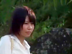 Fabulous Japanese slut Minako Uchida, Mayu Otsuka, Mio Mikura in Best Interview, Outdoor JAV movie