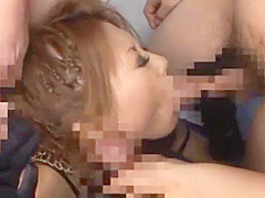 Fabulous amateur Lingerie, Facial sex scene