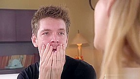 Facialized submissive anally pounded while restrained