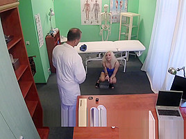 Fake Hospital Tattooed Blonde Loves Doctors Dick