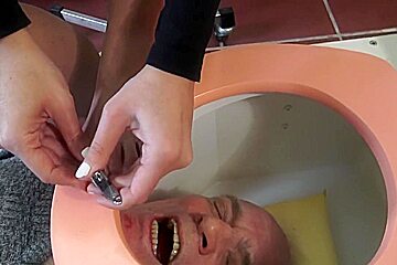 Feet Torment Pedicure Slave