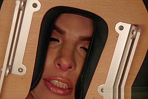 Feetloving TS massaged before pussyfucking