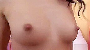 Fervid Chick Is Stretching Yummy Quim In Closeup And Getting