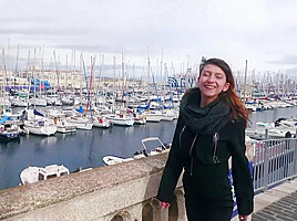 First sodomy in Sète for Melany, 23 years old!