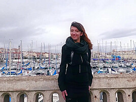 First sodomy in Sète for Melany, 23 years old!