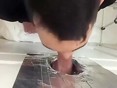 Fit Gruff Guy Visits The Gloryhole