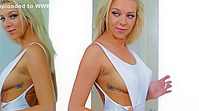 Fitness Blonde works out His Cock