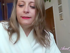 Free Premium Video Your Busty 52yo Step- Jayden Jacks You Off & Sucks Your Cock (pov) - Judys