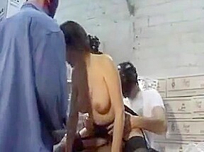 French secretary in threesome (secretsliver)